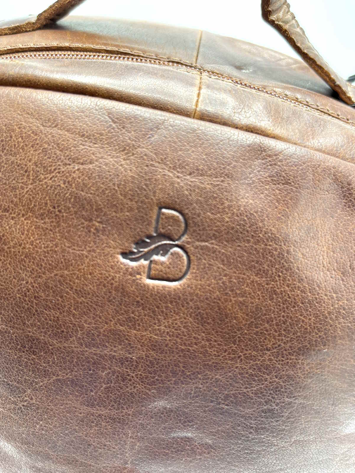 Genuine Leather backpack, Brand Basile, for men, art. 3545TI.392