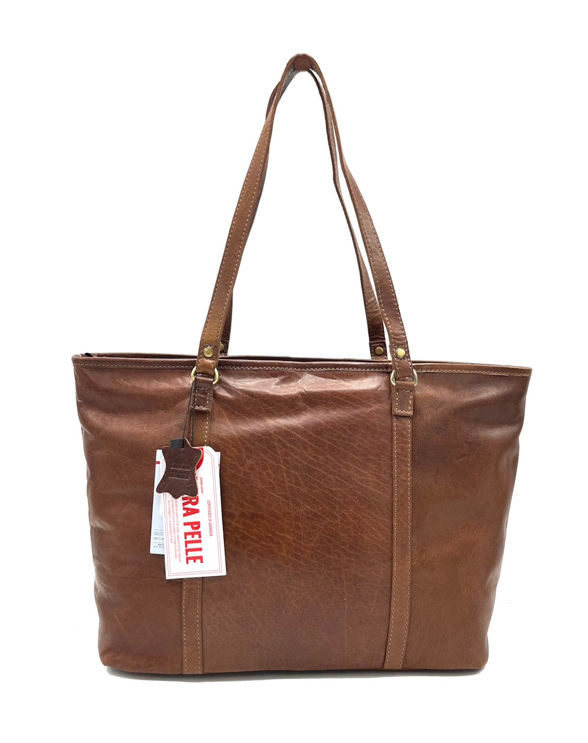 Genuine Leather shoulder bag, Brand Basile,  art. BA3539TI.392