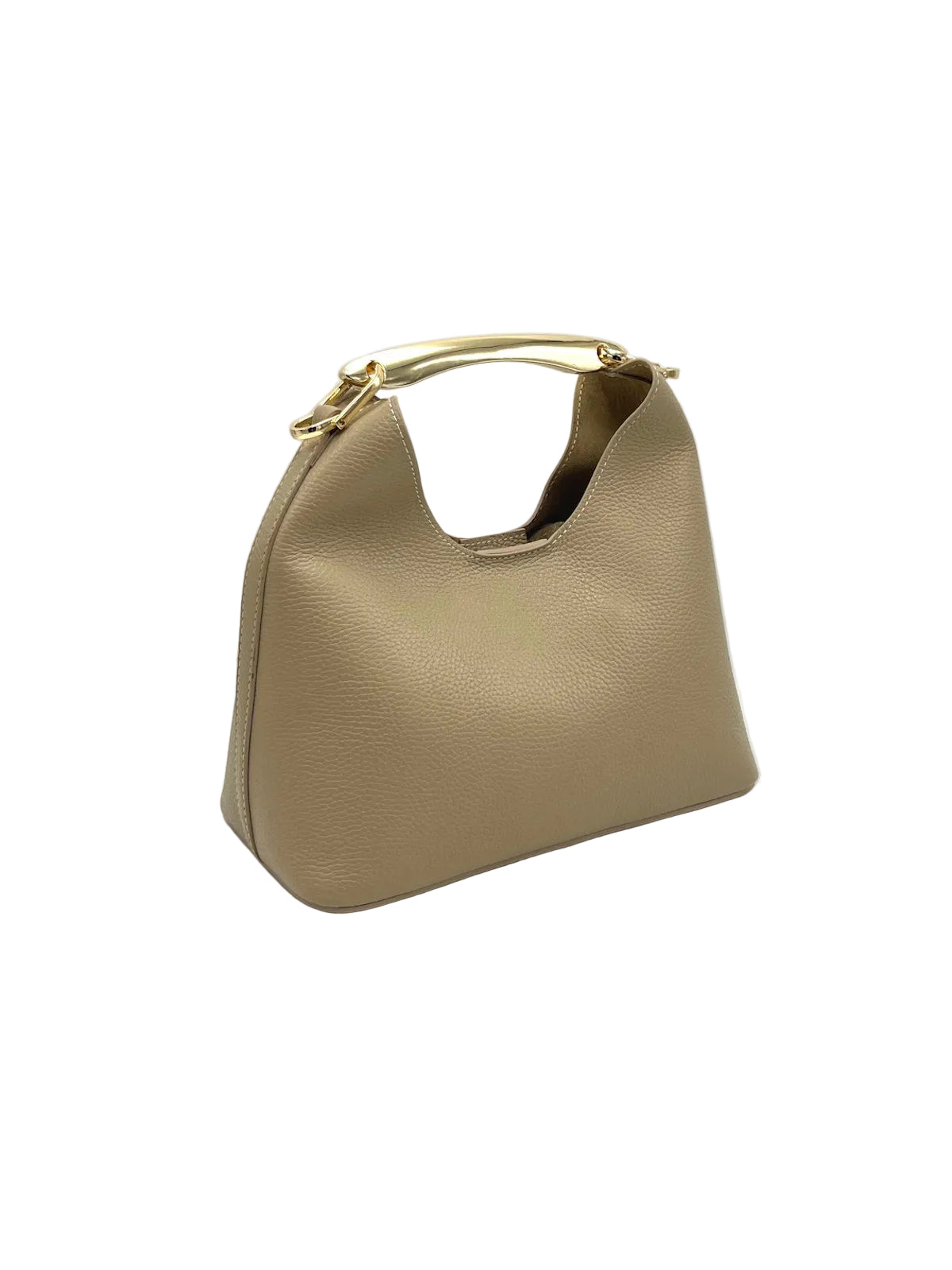 Women's Genuine Leather Hand Bag with Crossbody Strap, Made in Italy, art. 112732