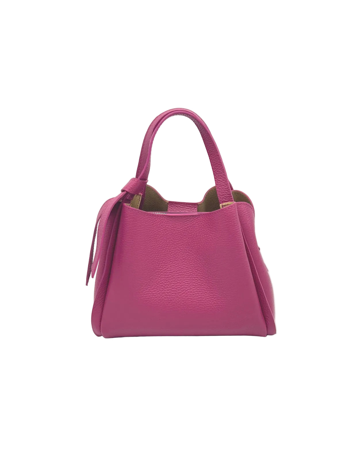 Borsa a mano in vera pelle, Made in Italy, art. 112551