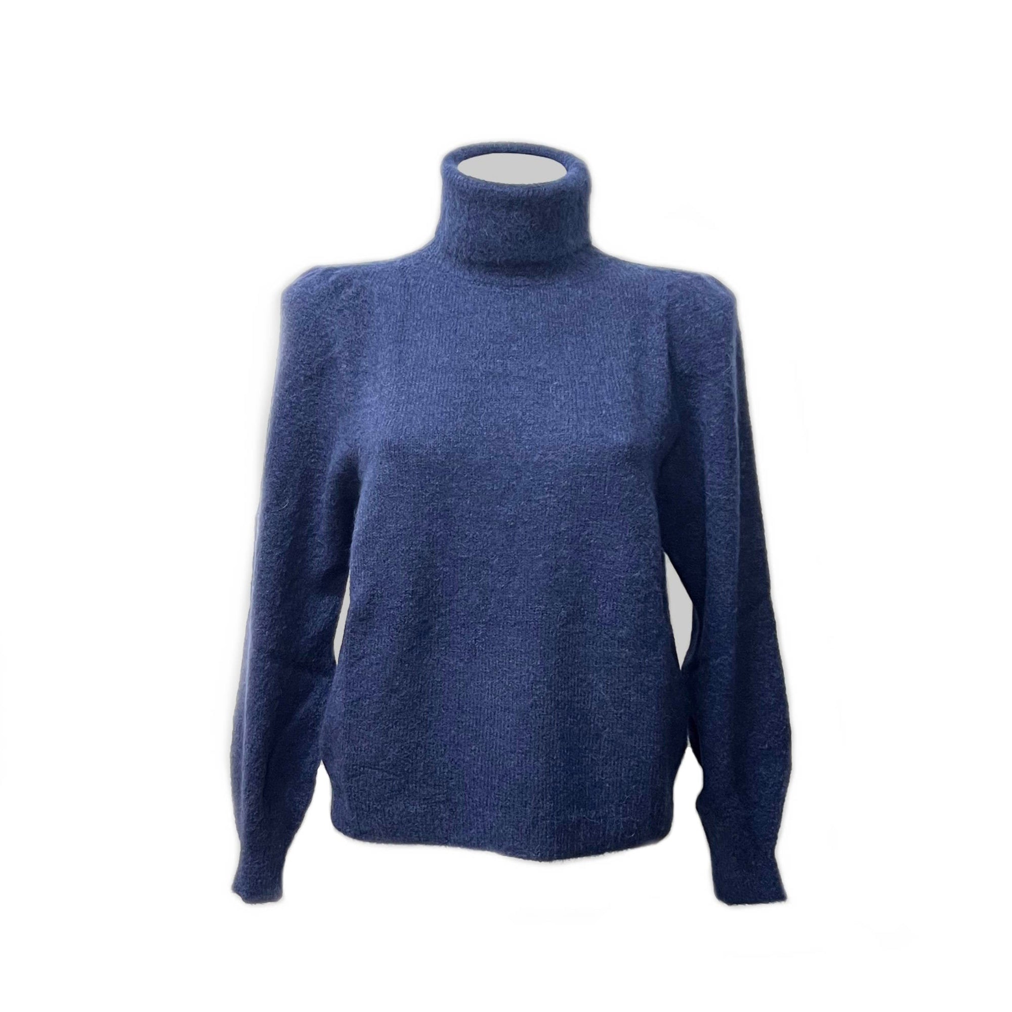 Maglione a collo alto in misto lana baby alpaca, art. 17513