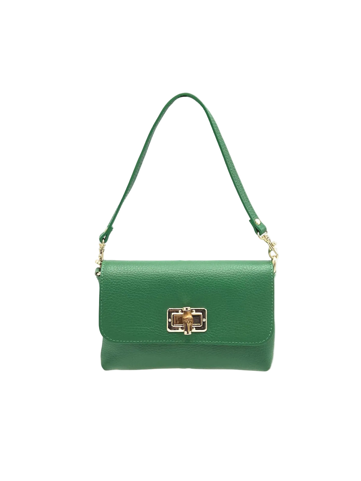 Summer Collection, Women's Genuine Leather Mini Flap Shoulder Bag, Made in Italy, art. 112720