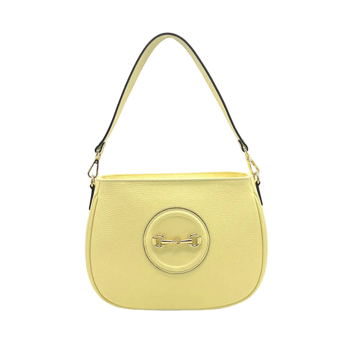 Borsa a tracolla in vera pelle, Made in Italy, art. 112627