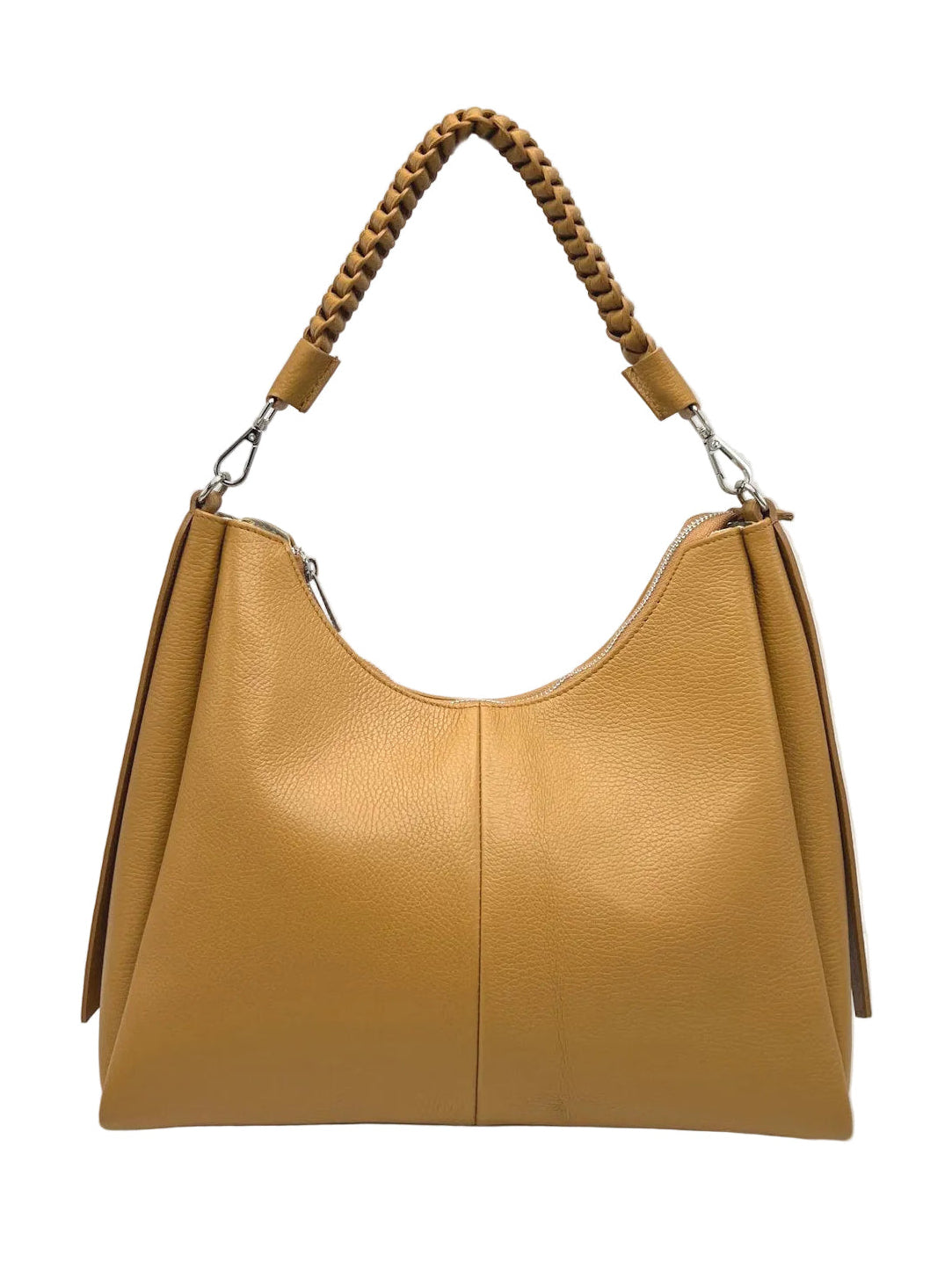 Borsa a tracolla in vera pelle con tracolla, Made in Italy, art. 112648