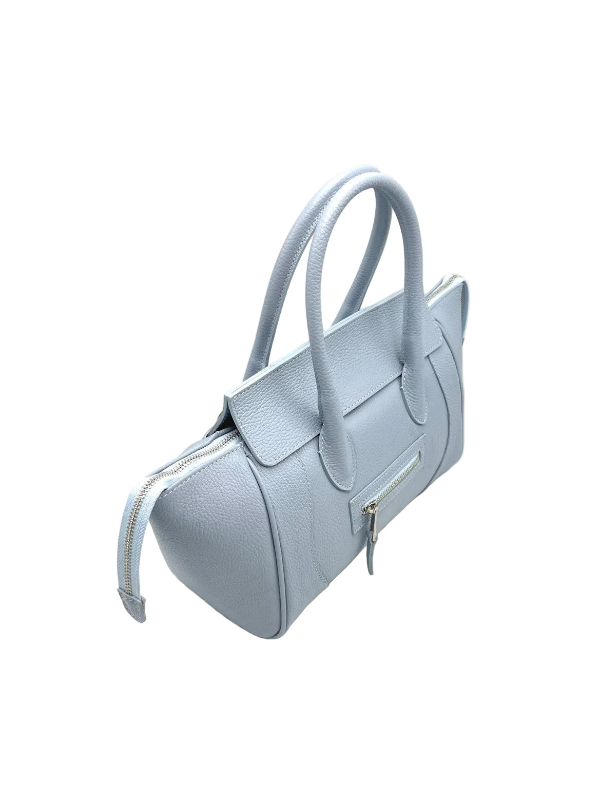Women's Genuine Leather Handbag with Crossbody Strap, Made in Italy, art. 112723