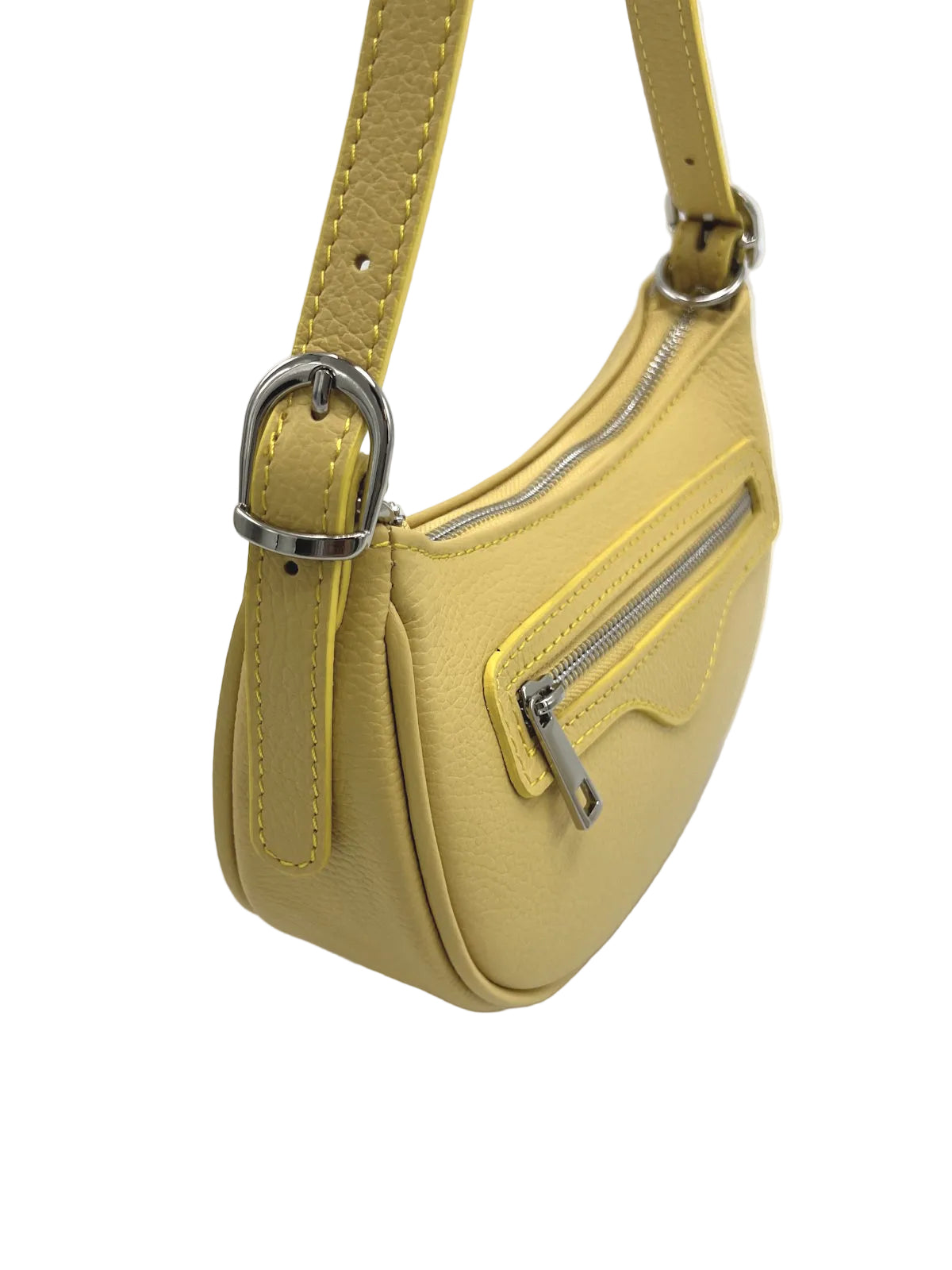 Women's Genuine Leather Shoulder Bag, Made in Italy, art. 112738