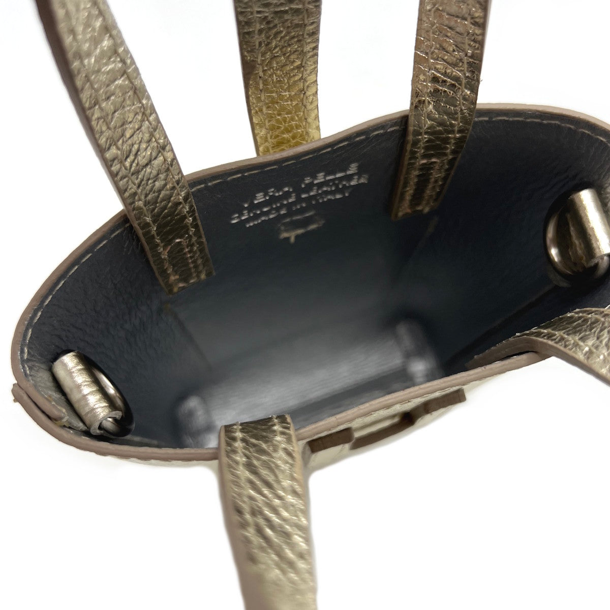 Laminated leather crossbody phone bag, Made in Italy, art. 112618LA