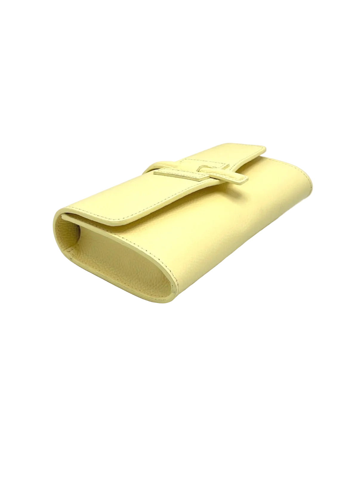 Women's Genuine Leather Flap Clutch with Detachable Strap, Made in Italy, art. 112740