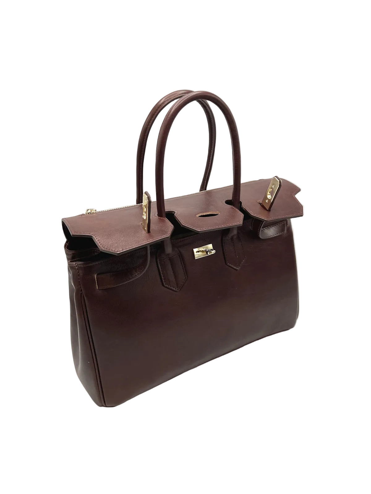 Women's Genuine Leather Handbag, Made in Italy, art. 112737