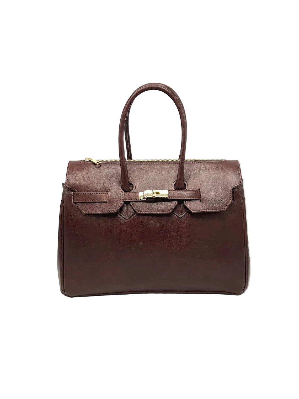 Women's Genuine Leather Handbag, Made in Italy, art. 112737