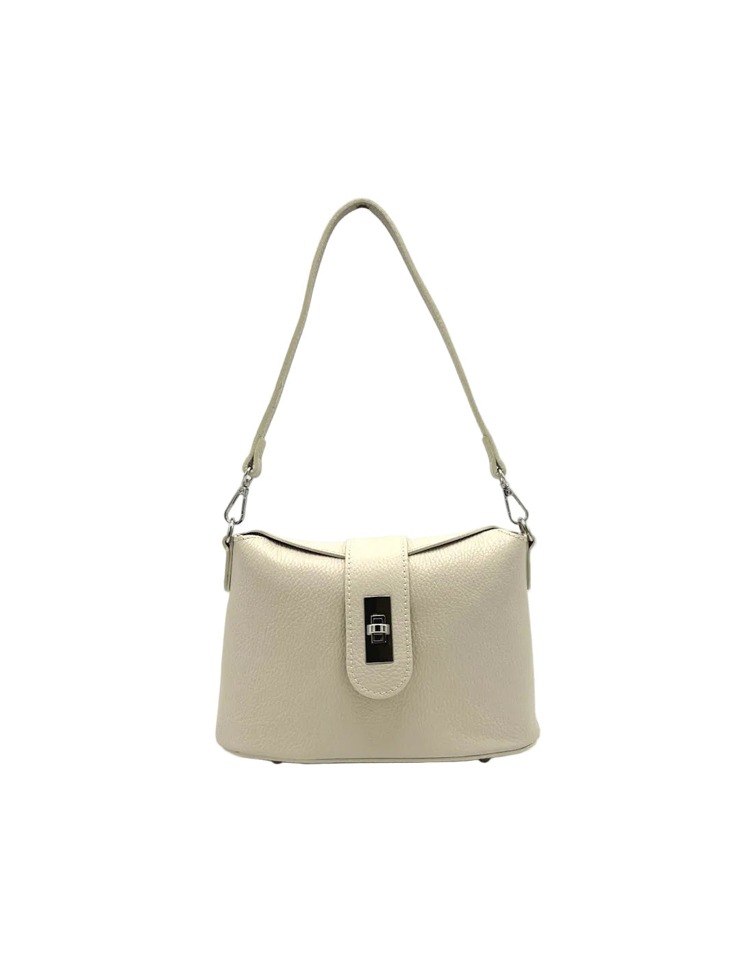 Women's Genuine Leather Shoulder Bag, Made in Italy, art. 112745