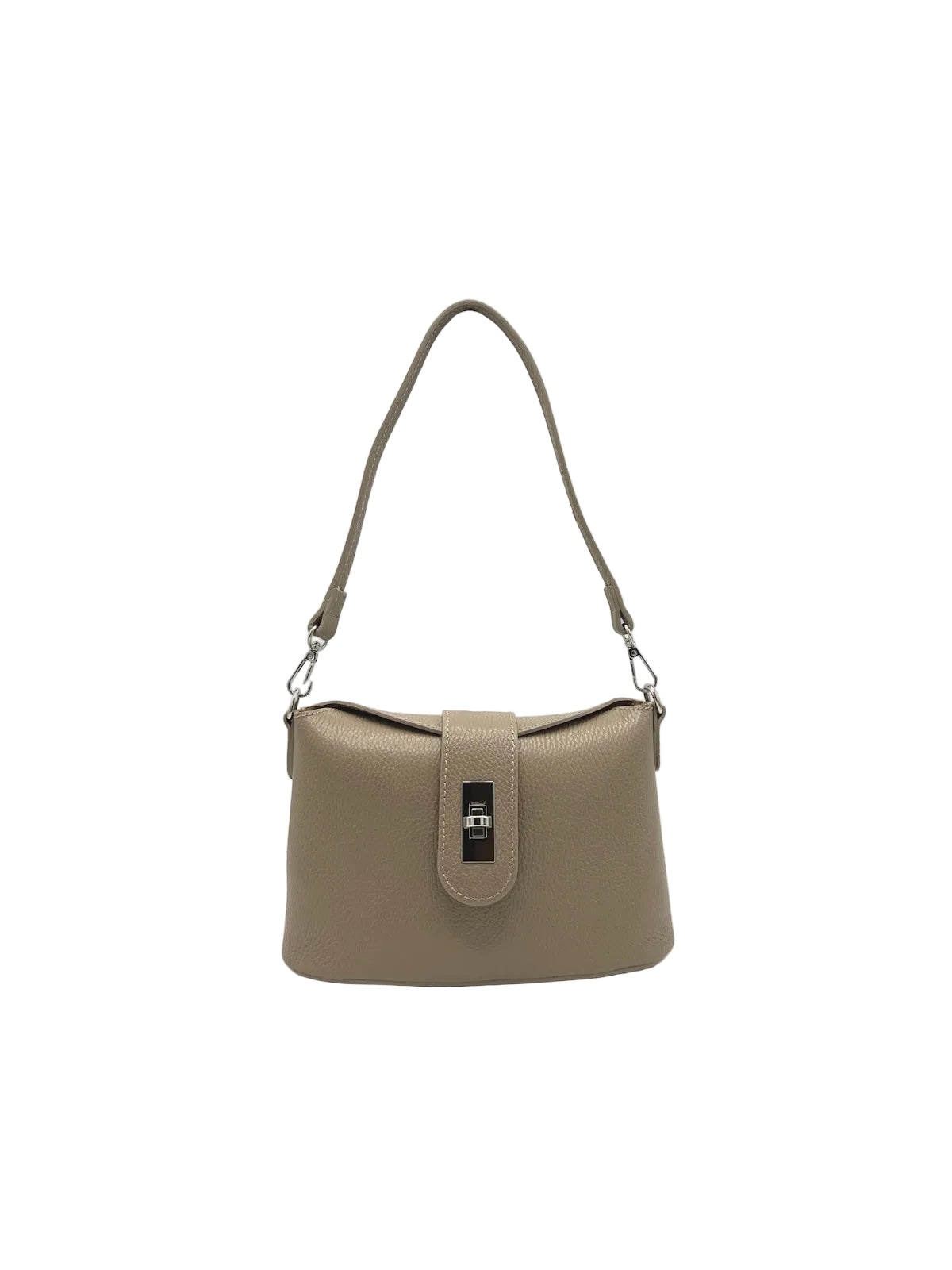 Women's Genuine Leather Shoulder Bag, Made in Italy, art. 112745