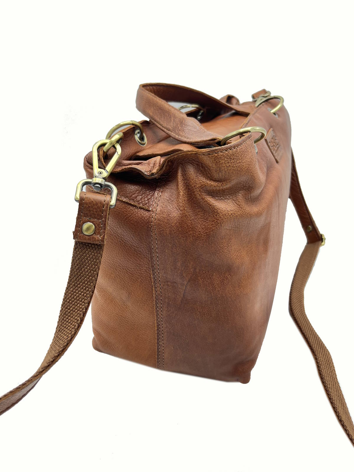 Genuine Leather shoulder bag, Brand Basile,  art. BA3672DX.392