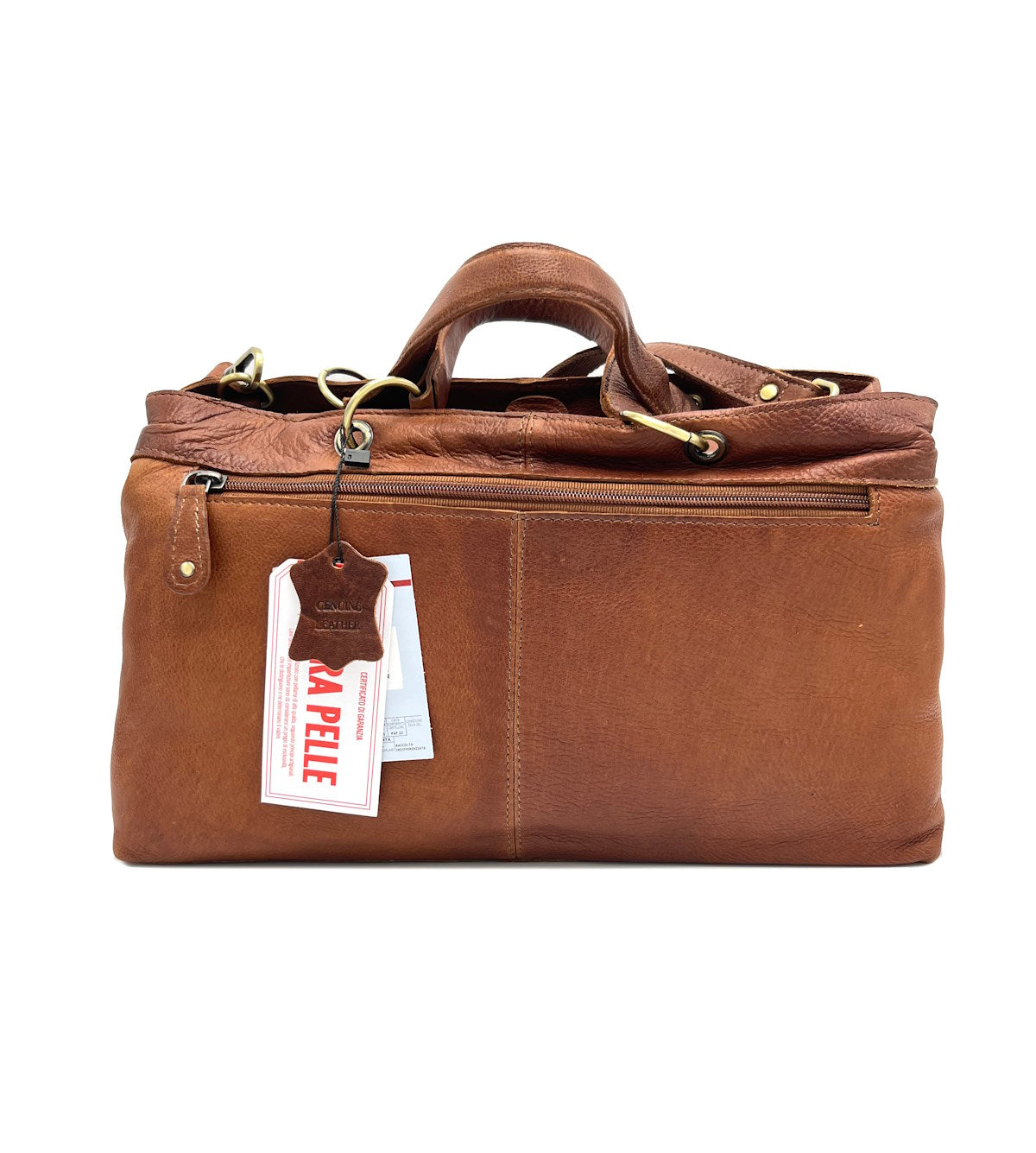 Genuine Leather shoulder bag, Brand Basile,  art. BA3672DX.392