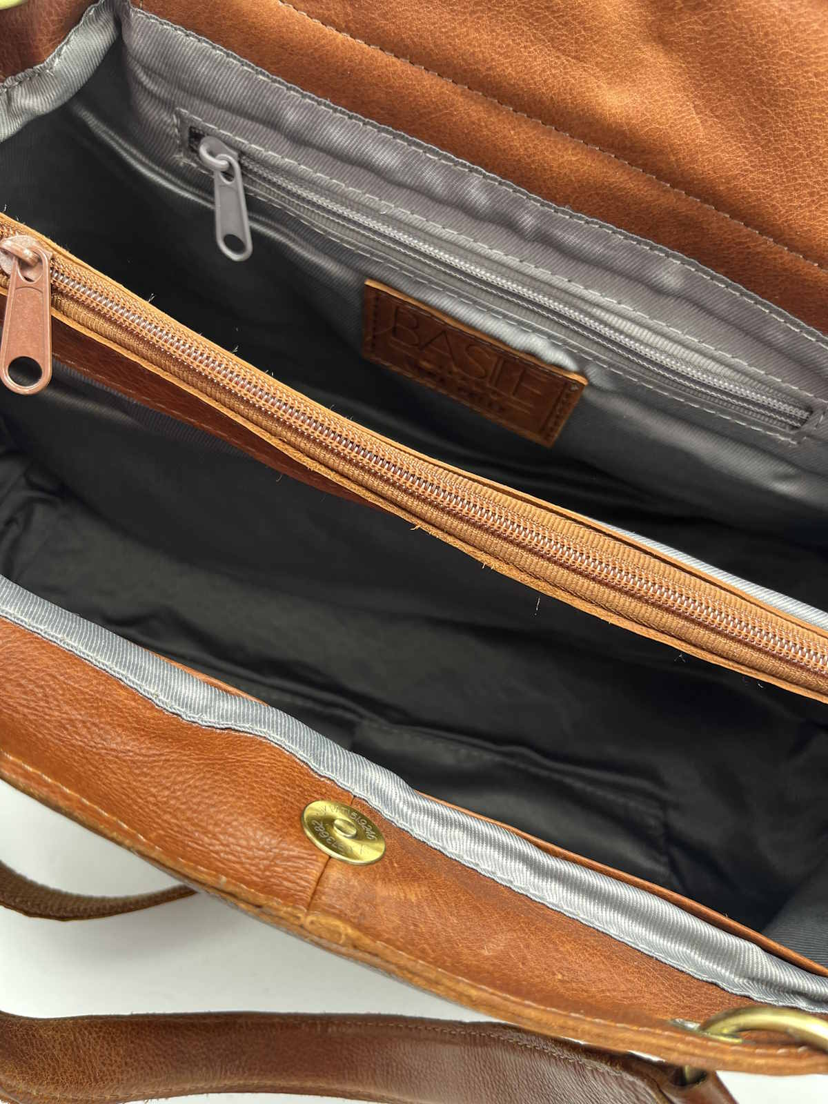 Genuine Leather shoulder bag, Brand Basile,  art. BA3672DX.392