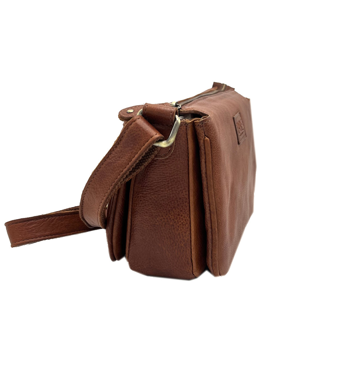 Genuine Leather shoulder bag, Brand Basile,  art. BA3664DX.392