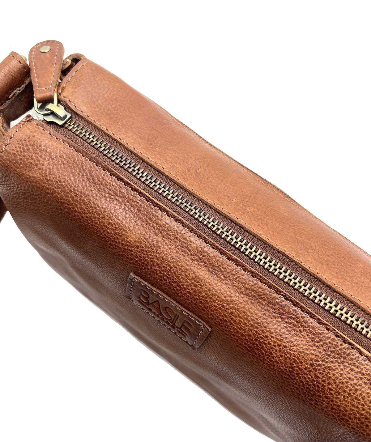 Genuine Leather shoulder bag, Brand Basile,  art. BA3664DX.392