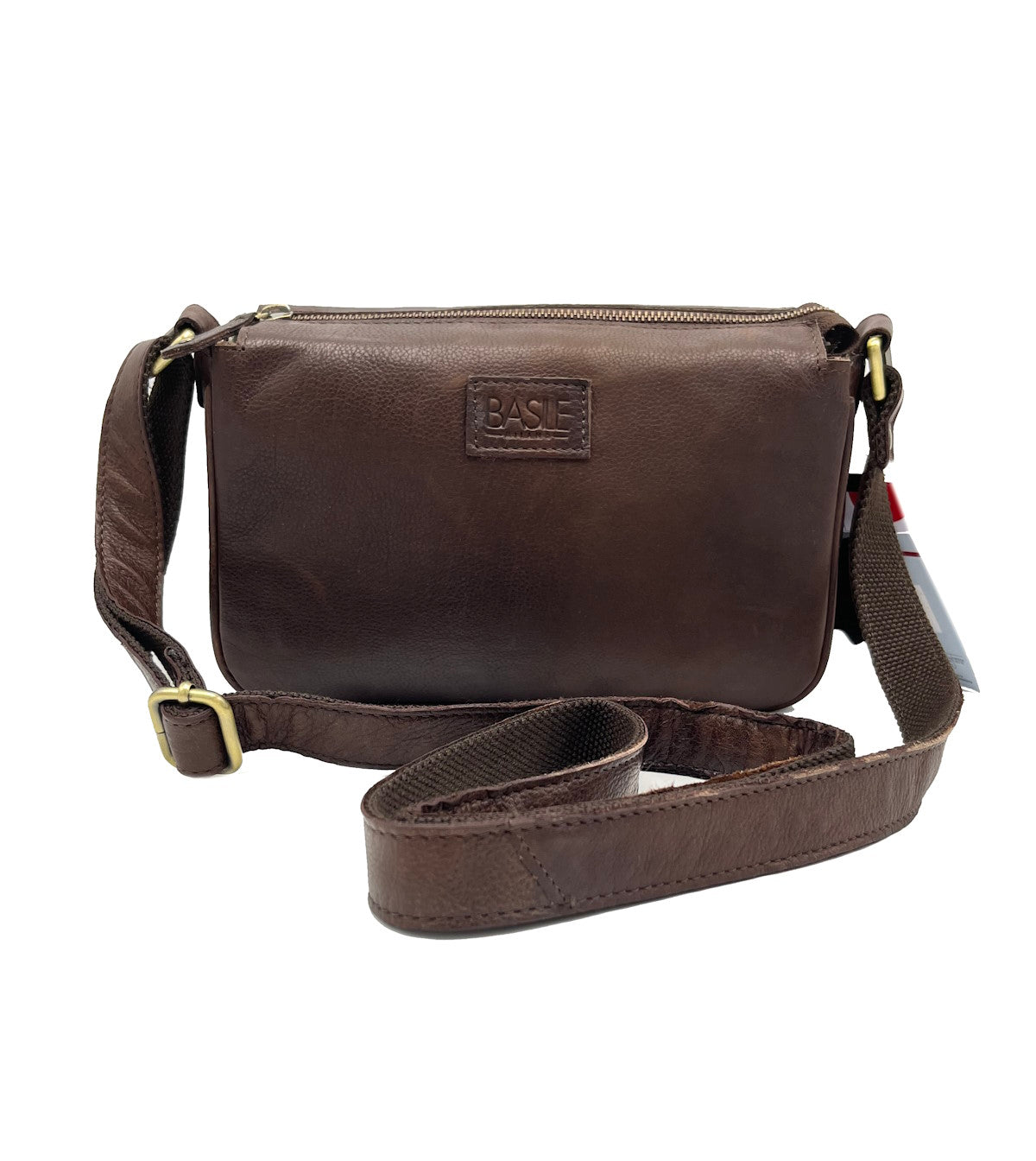 Genuine Leather shoulder bag, Brand Basile,  art. BA3664DX.392