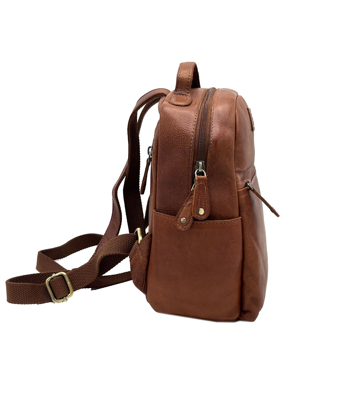 Genuine Leather backpack, Brand Basile,  art. BA3666DX.392