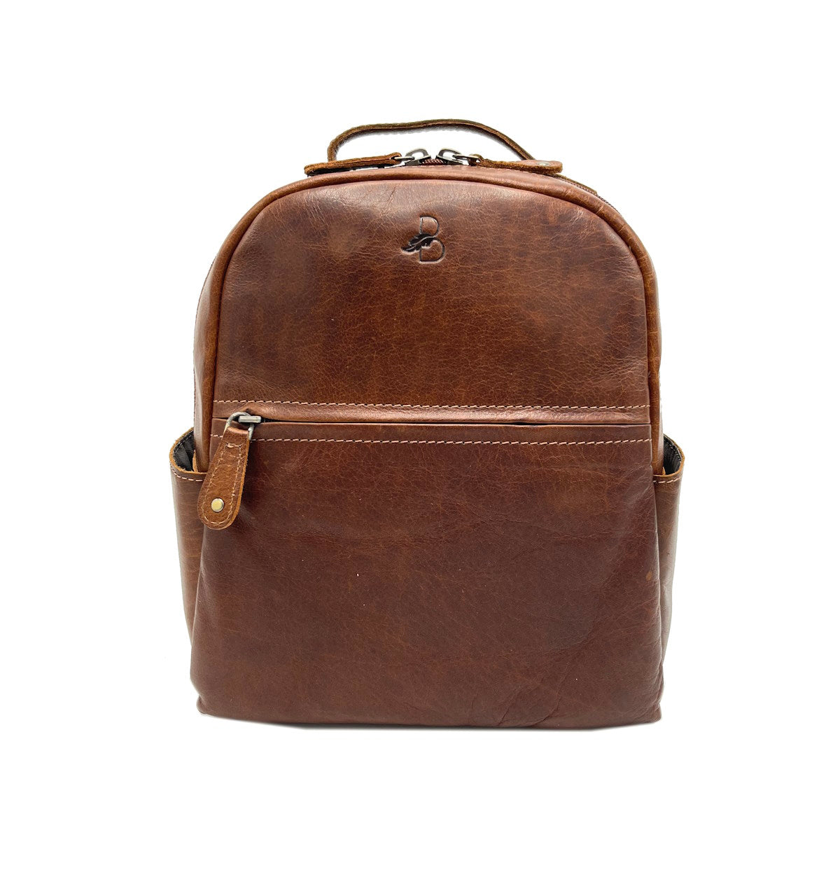 Genuine Leather backpack, Brand Basile,  art. BA3666TI