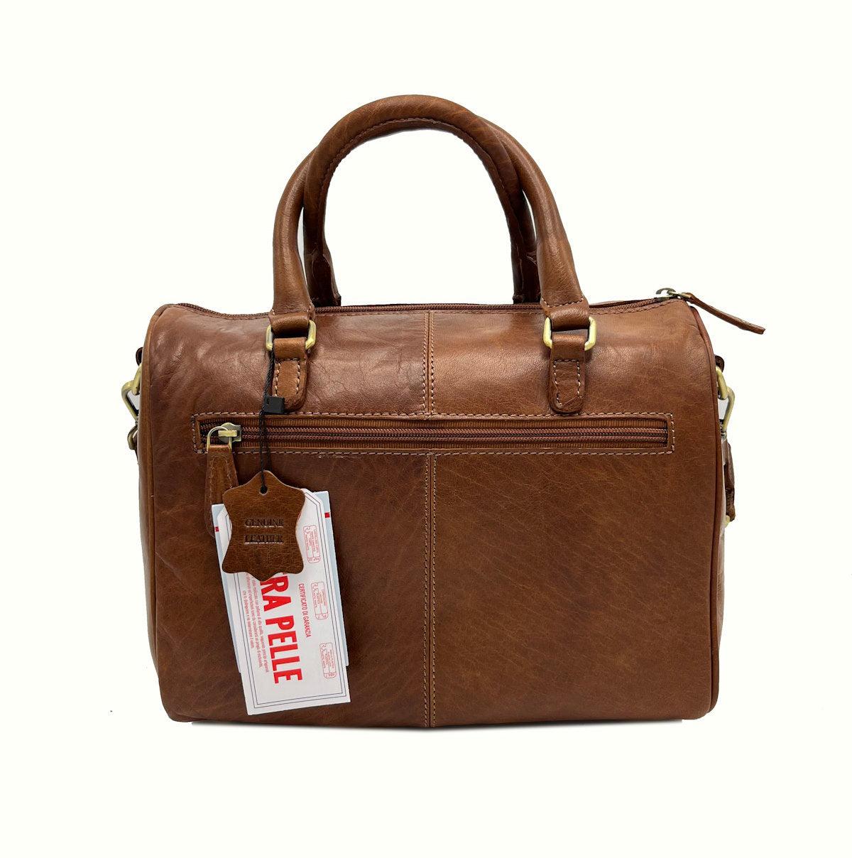 Genuine Leather shoulder bag, Brand Basile,  art. BA3674TI.392