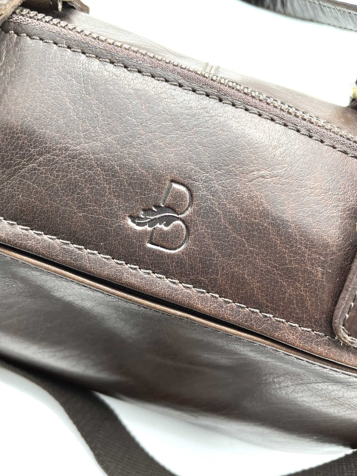 Genuine Leather shoulder bag, Brand Basile,  art. BA3673TI.392