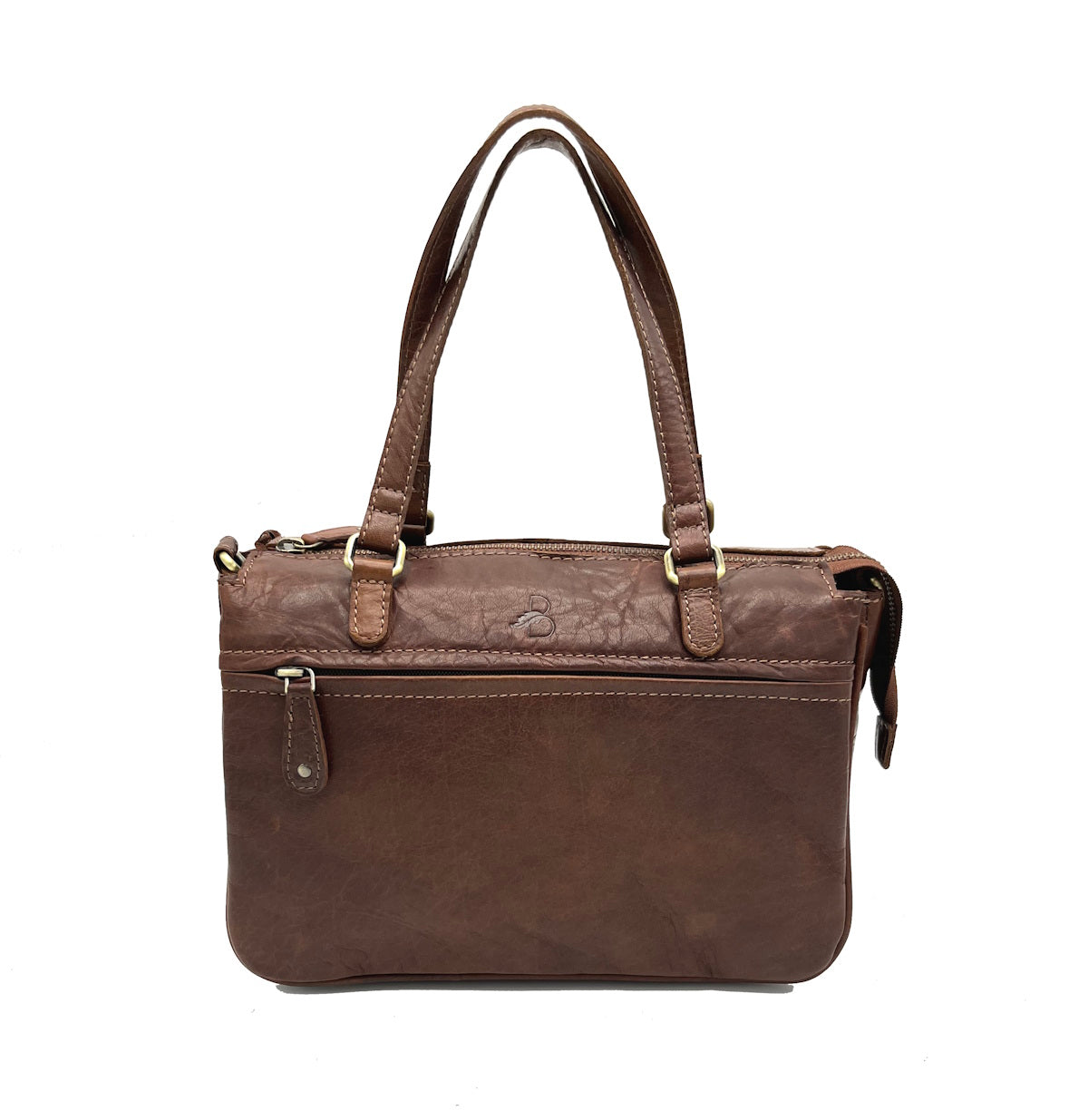 Genuine Leather shoulder bag, Brand Basile,  art. BA3673TI.392