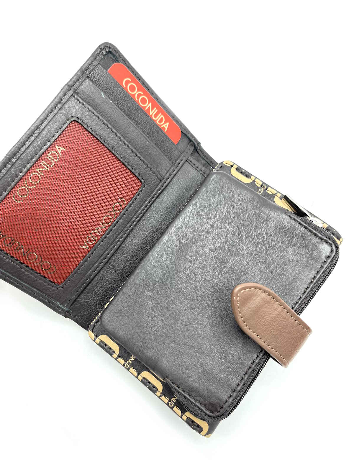 Genuine leather wallet, Coconuda for women, art. PDK323-71