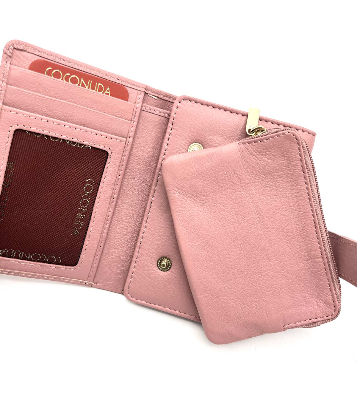 Portafoglio in vera pelle, Coconuda da donna, art. PDK325-71