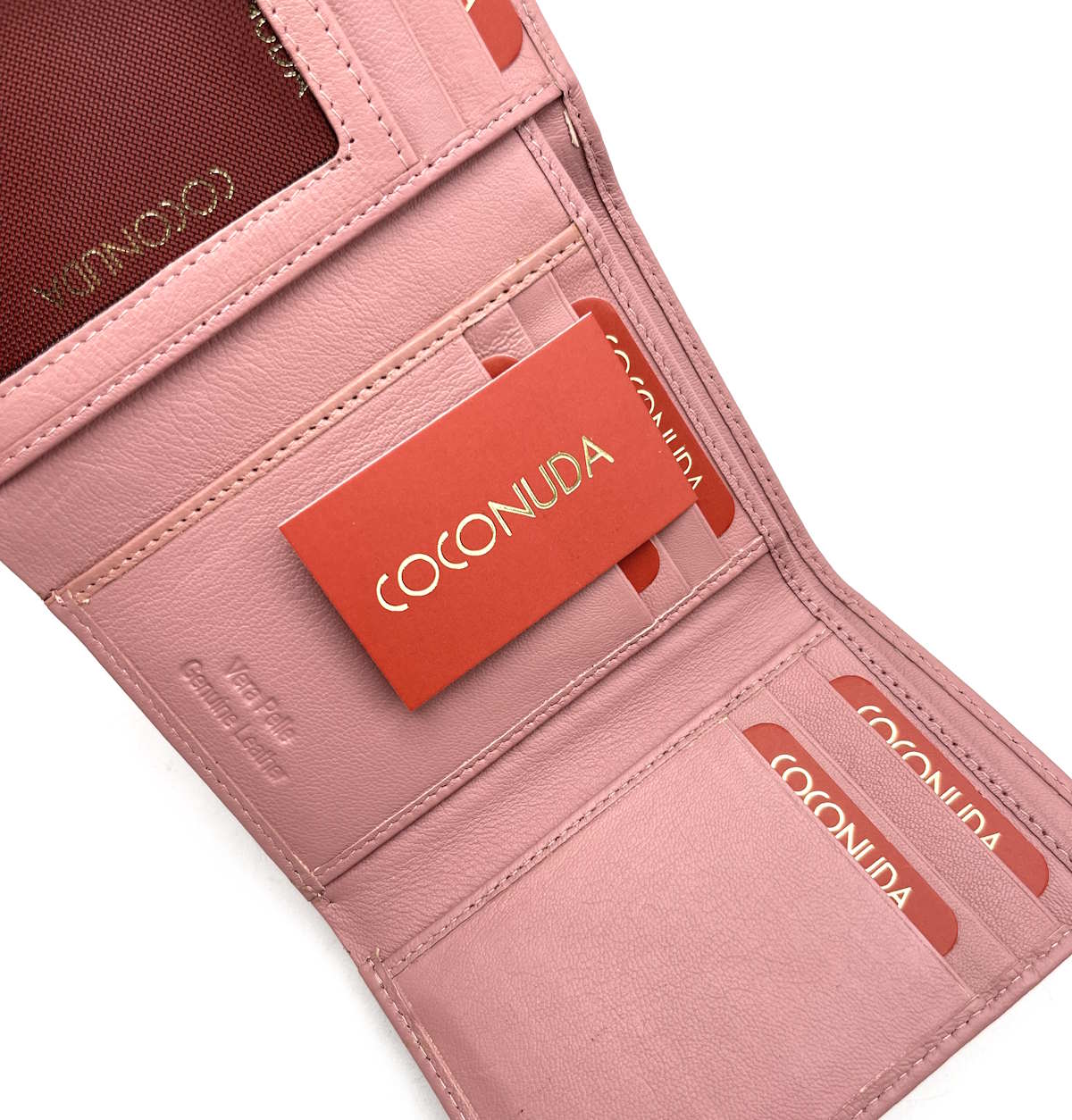 Portafoglio in vera pelle, Coconuda da donna, art. PDK325-71