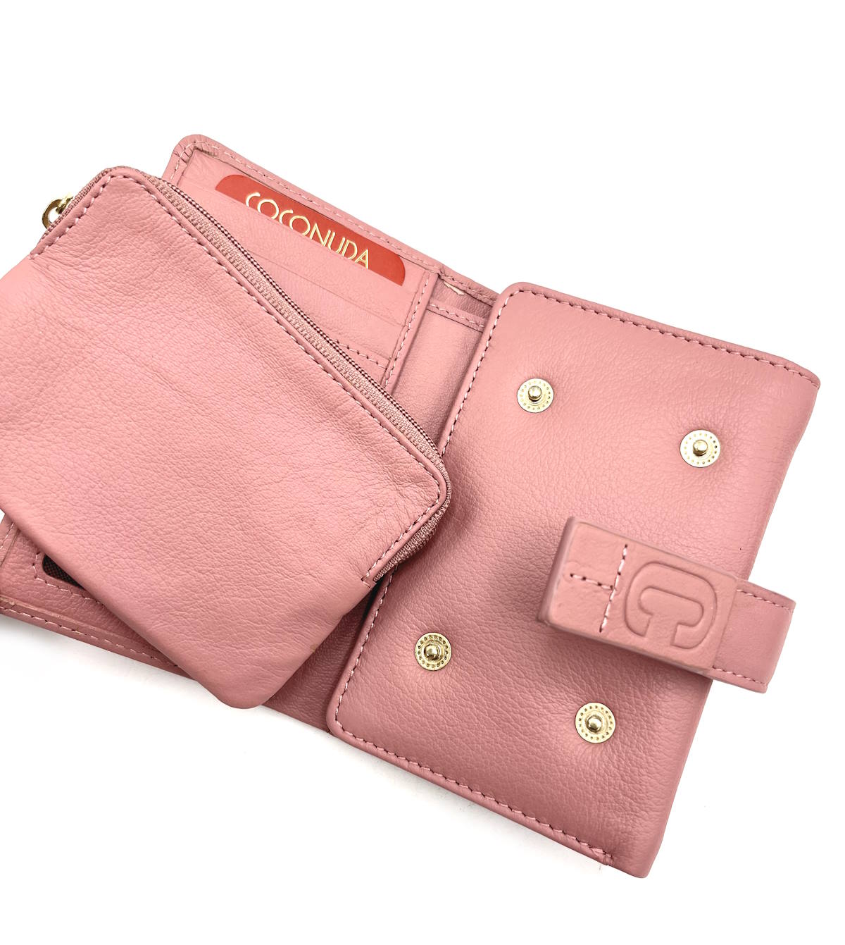 Portafoglio in vera pelle, Coconuda da donna, art. PDK325-71