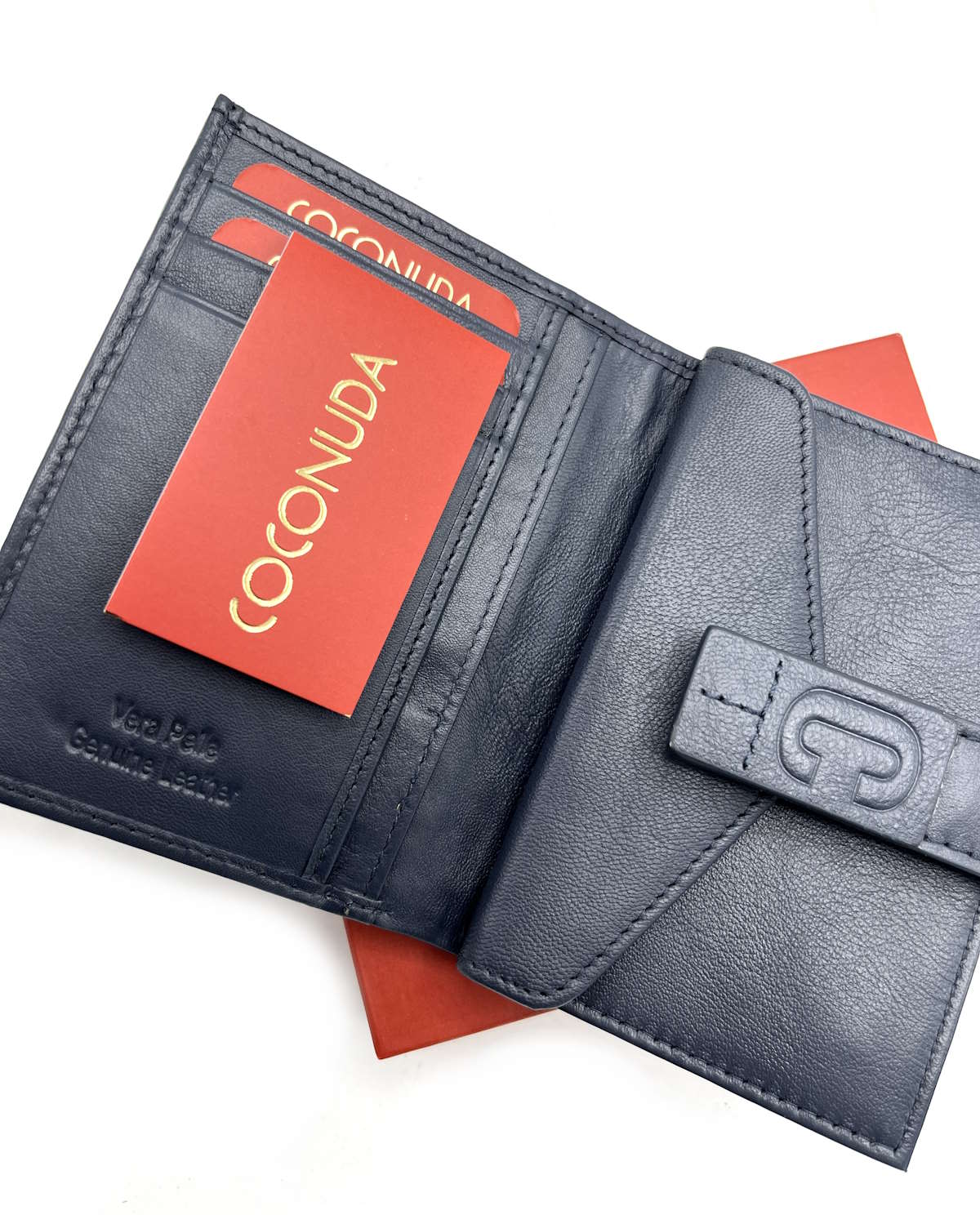 Portafoglio in vera pelle, Coconuda da donna, art. PDK325-74