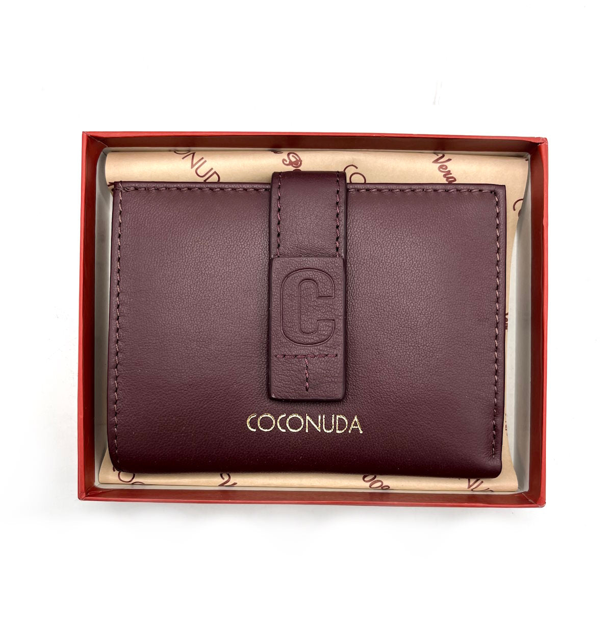 Genuine leather wallet, Coconuda for women, art. PDK325-74