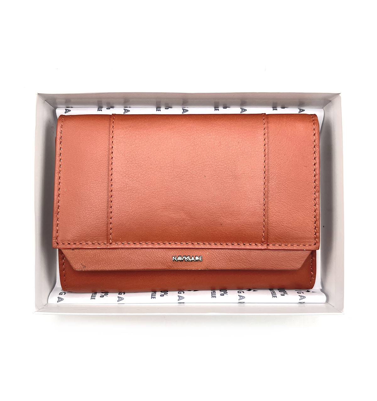 Genuine leather wallet, Navigare for women, art. PF791-56