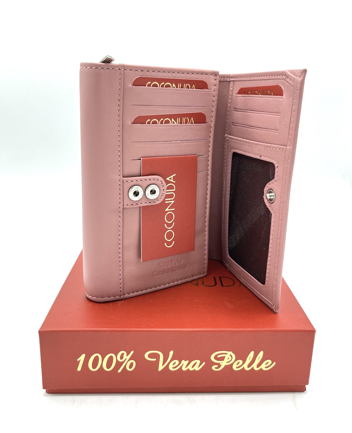 Genuine leather wallet, Coconuda for women, art. PDK321-62