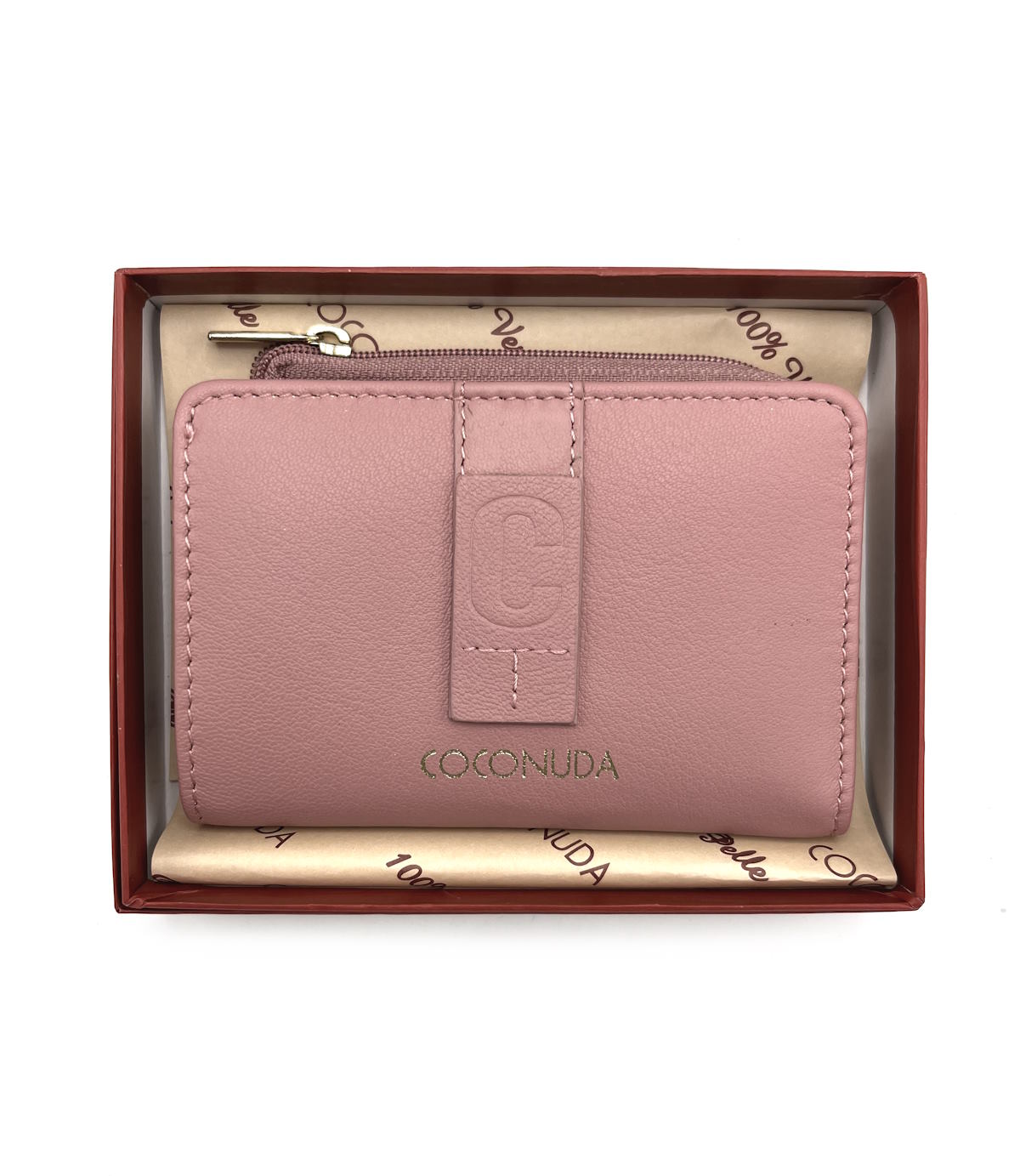 Portafoglio in vera pelle, Coconuda da donna, art. PDK325-77