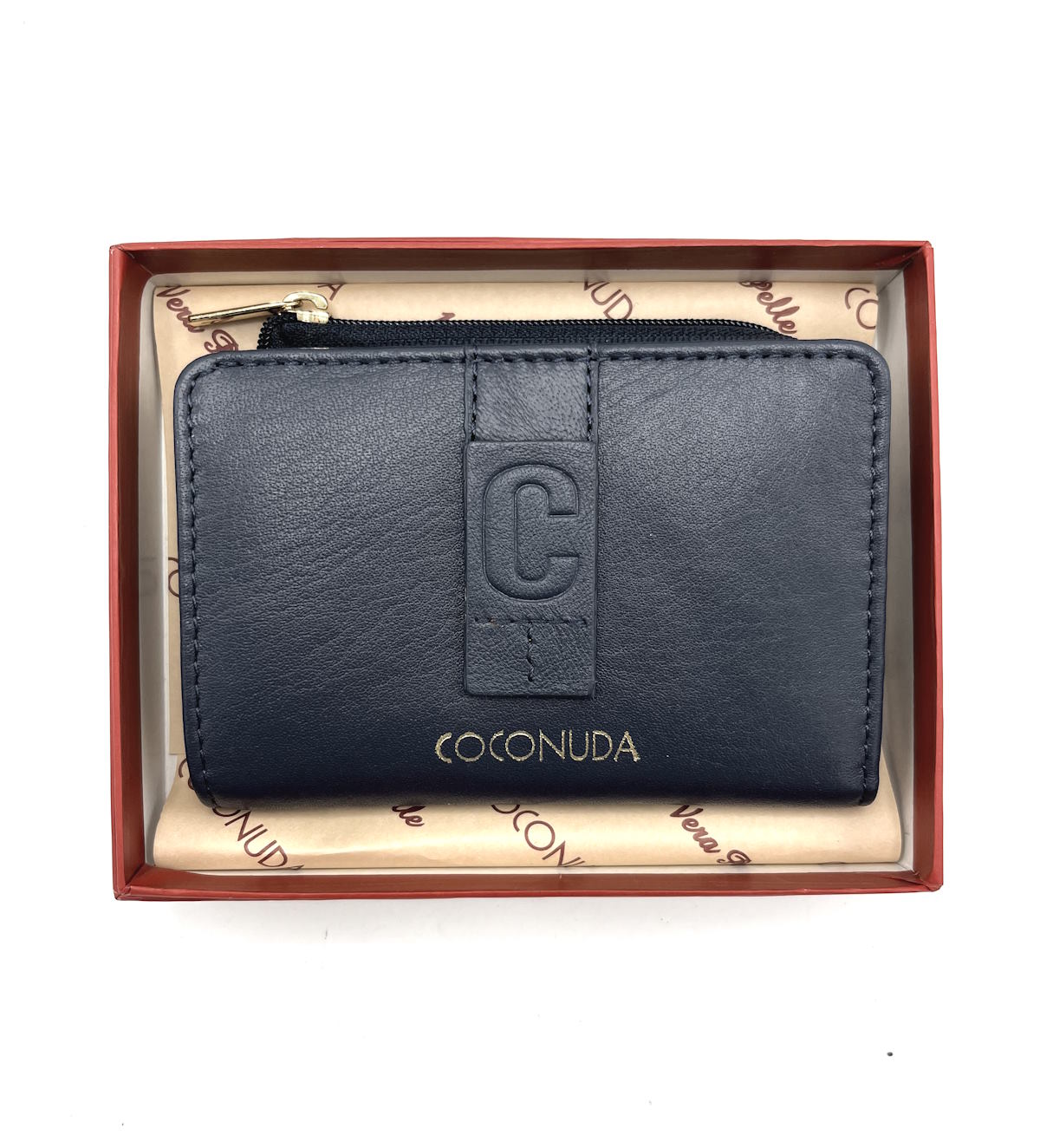 Portafoglio in vera pelle, Coconuda da donna, art. PDK325-77