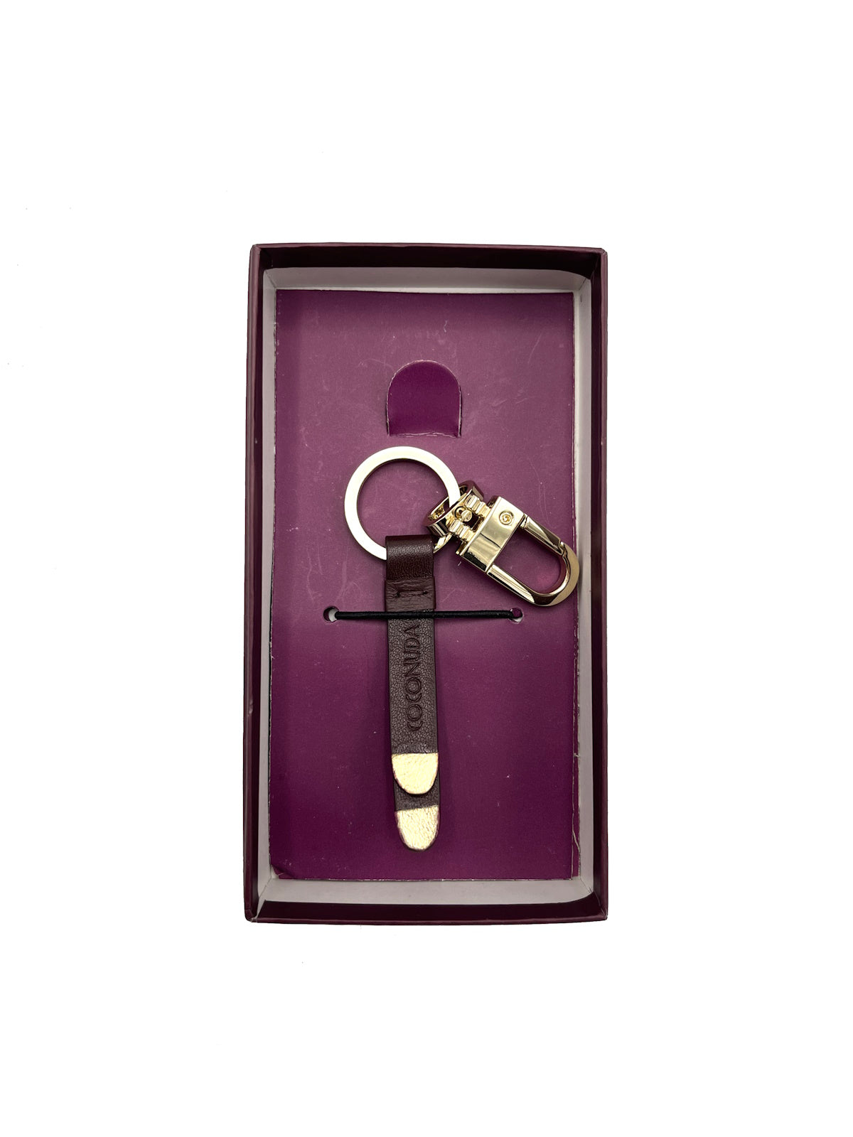 Genuine leather key chain, Coconuda, art. PCK44/C.425