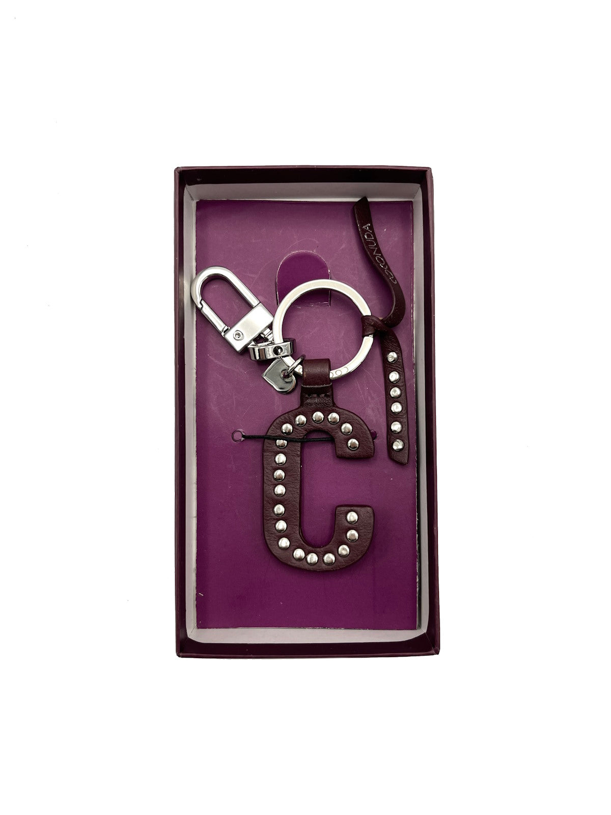 Genuine leather key chain, Coconuda, art. PCK43
