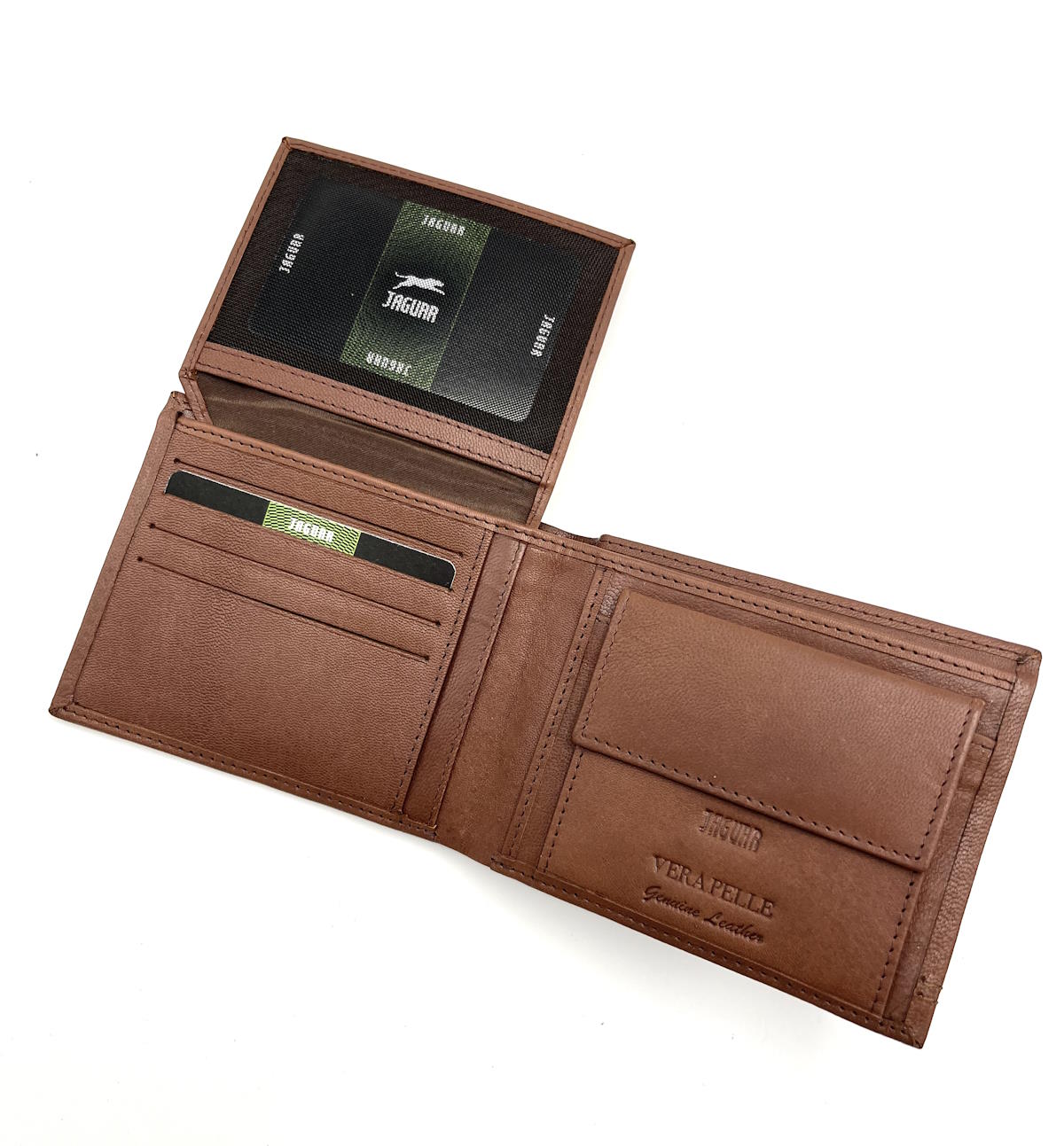 Genuine leather wallet, Jaguar, for men, art. PF777-1
