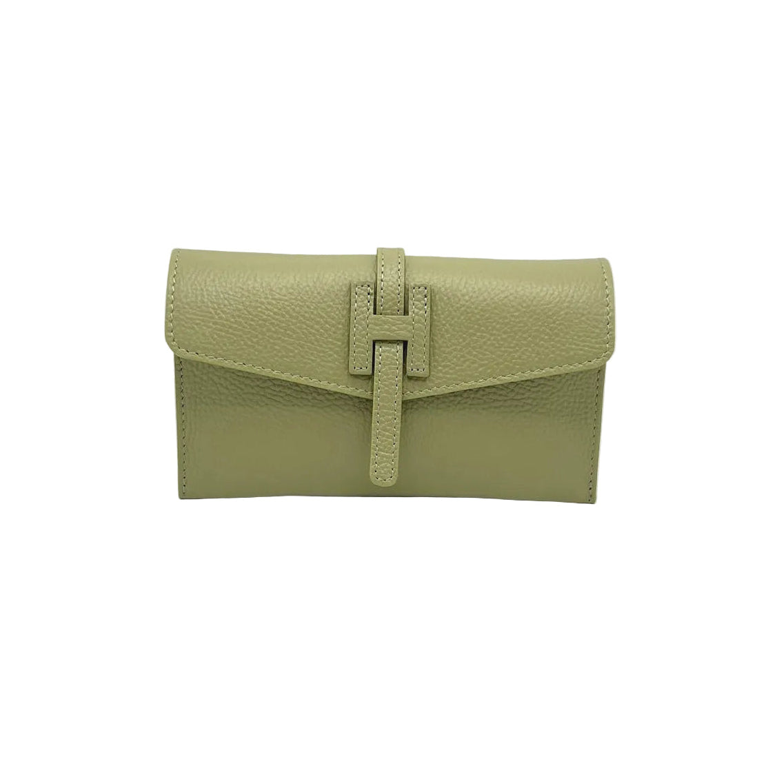 Mini pochette in vera pelle, Made in Italy, art. 112592