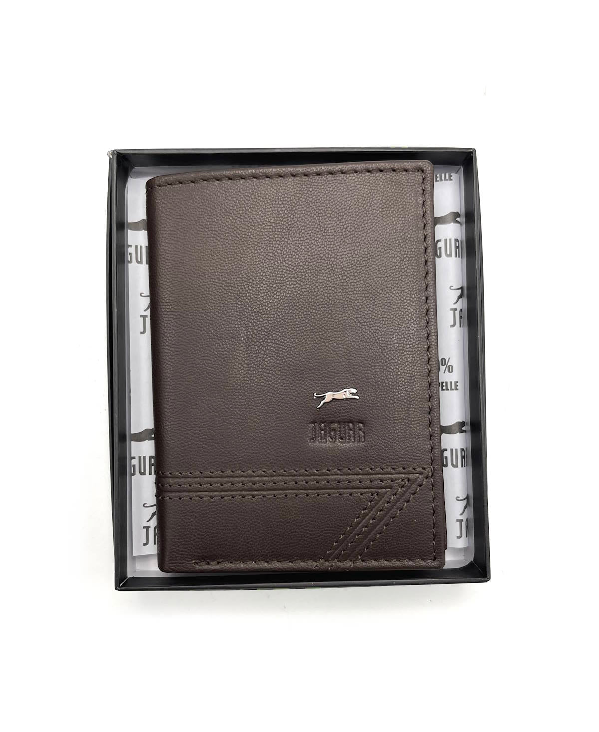 Genuine leather wallet, Jaguar, for men, art. PF775-48
