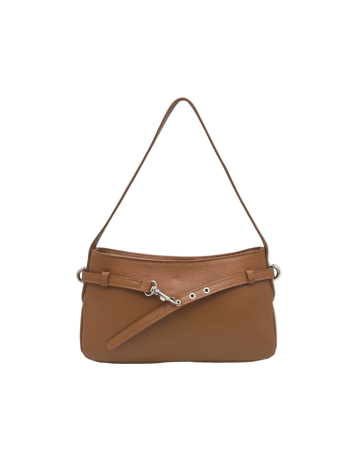 Women's Genuine Leather Shoulder Bag, Made in Italy, art. 112748