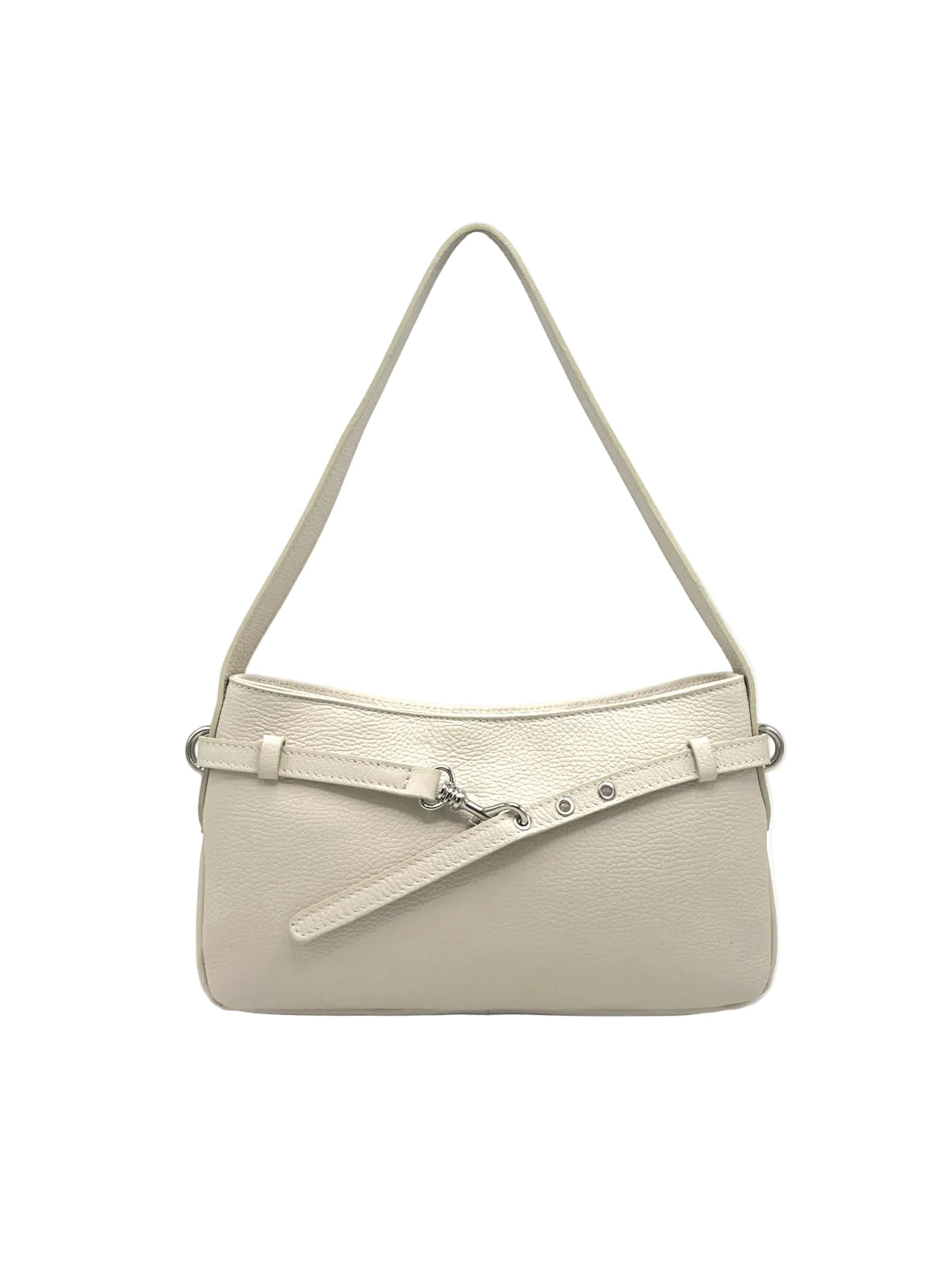Women's Genuine Leather Shoulder Bag, Made in Italy, art. 112748