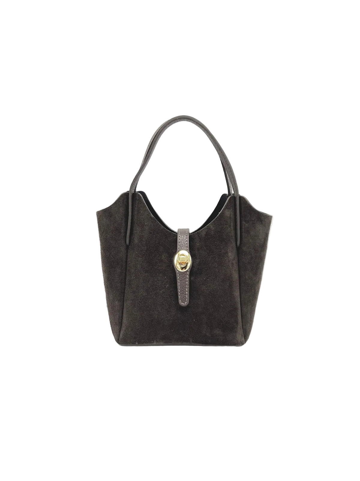 Women's Genuine Leather and Suede Shoulder Bag, Made in Italy, art. 112750