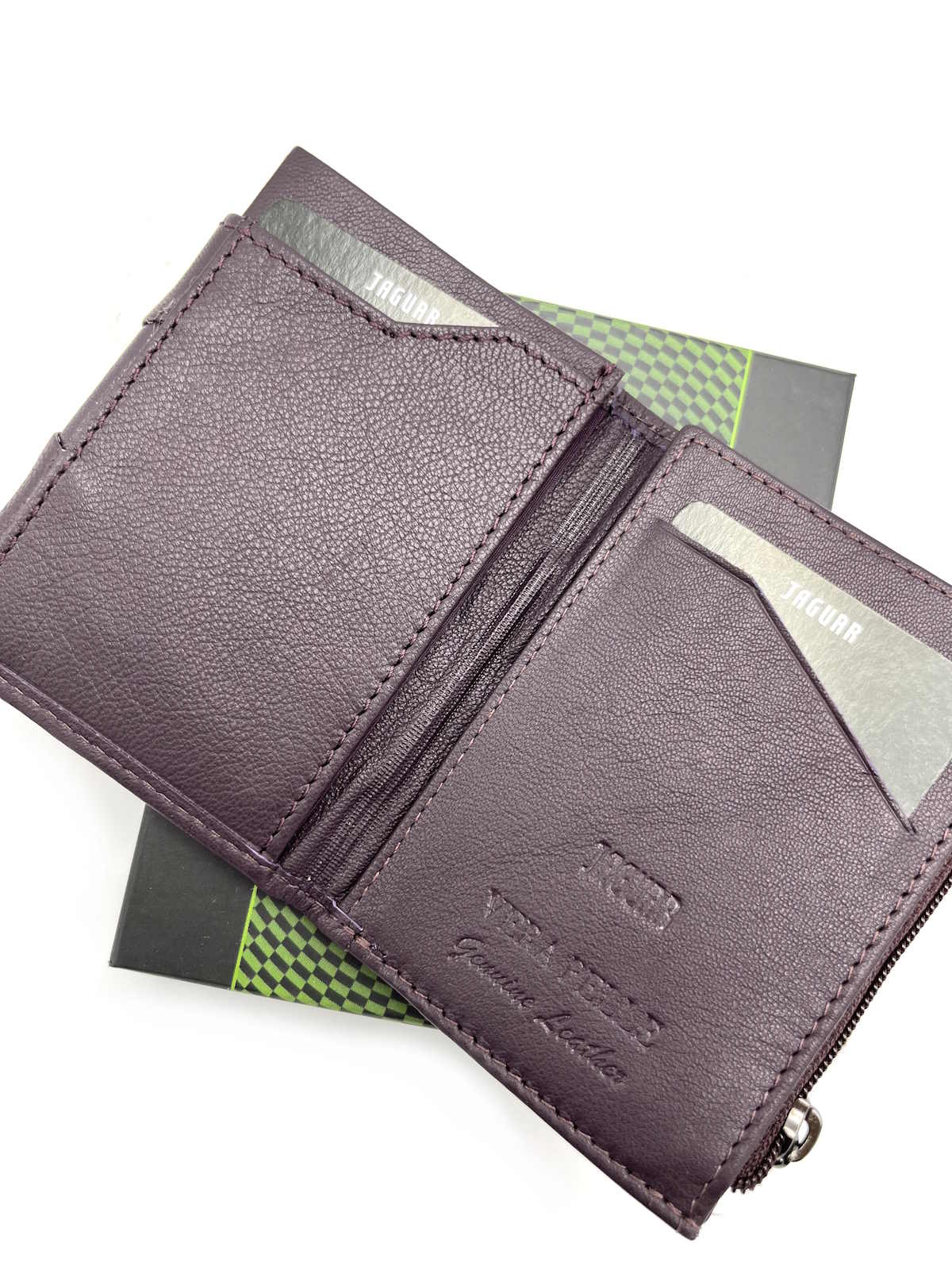 Genuine leather wallet, Jaguar, for men, art. PF774-51