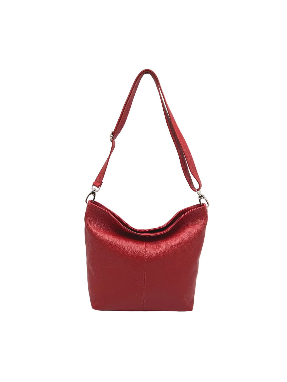 Women's Genuine Leather Shoulder Bag, Made in Italy, art. 112453New