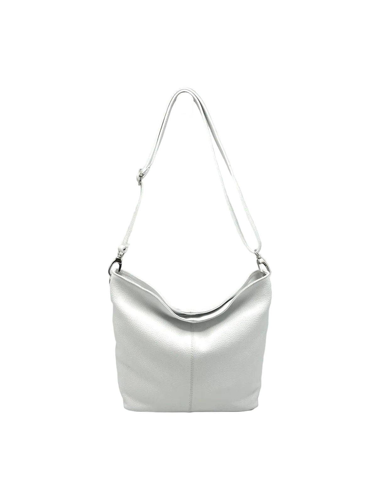 Women's Genuine Leather Shoulder Bag, Made in Italy, art. 112453New