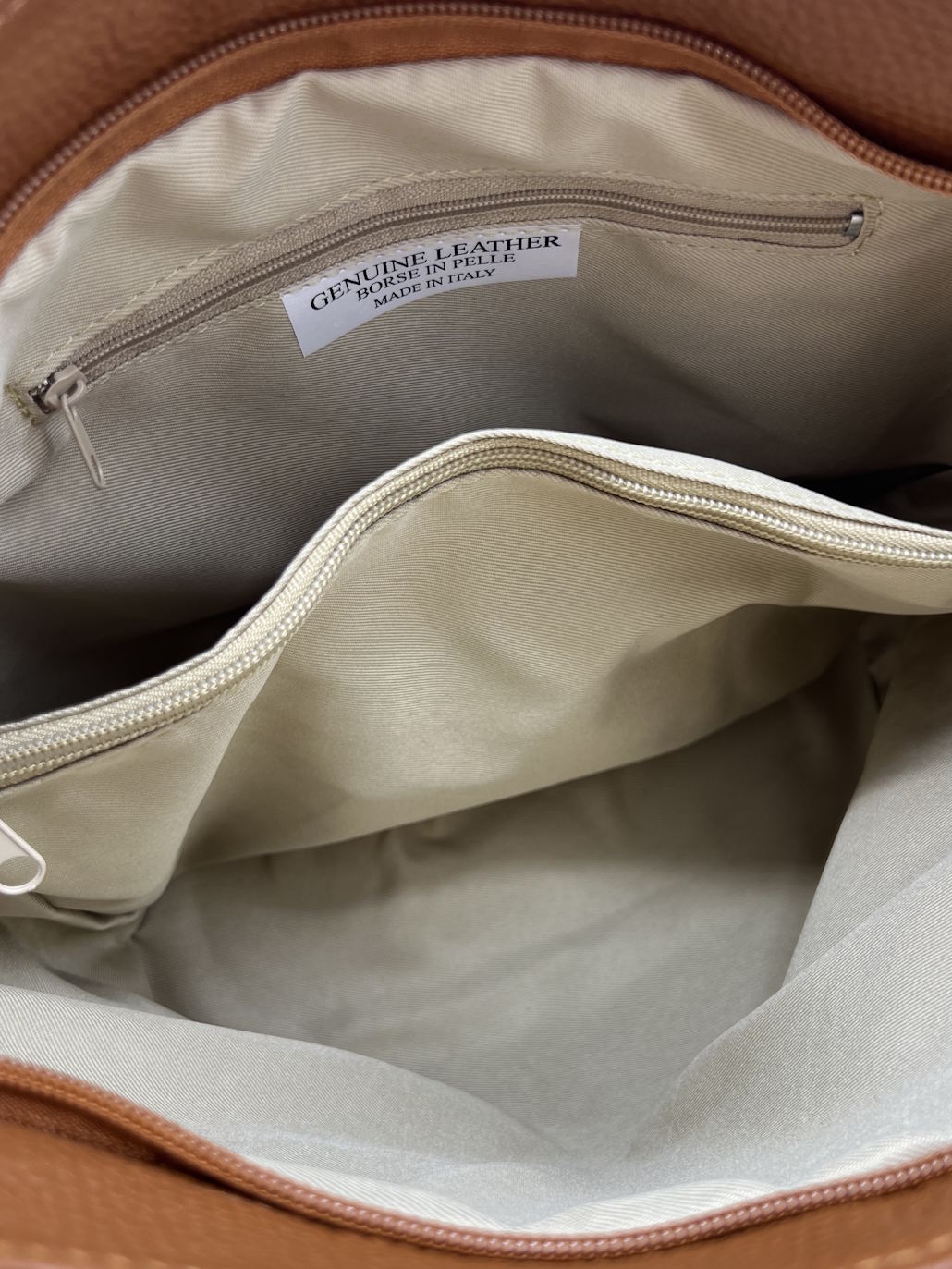 Women's Genuine Leather Shoulder Bag, Made in Italy, art. 112453New