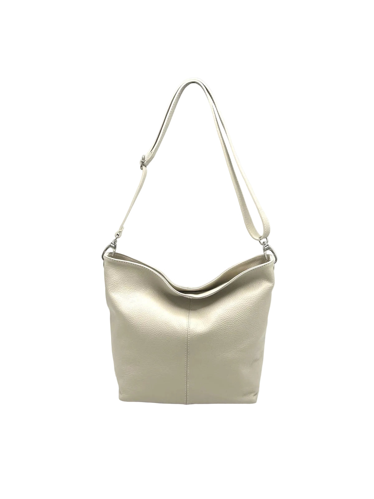 Women's Genuine Leather Shoulder Bag, Made in Italy, art. 112453New